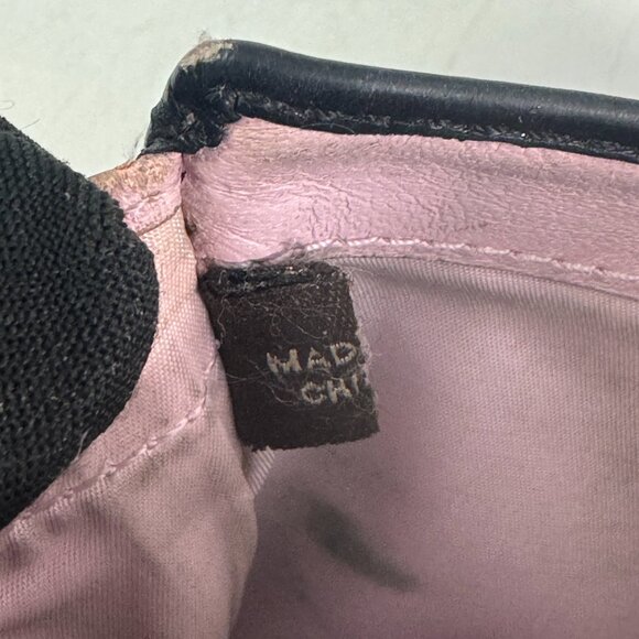 Vintage Coach Black Leather Bifold Turn-lock Wallet - Picture 11 of 14